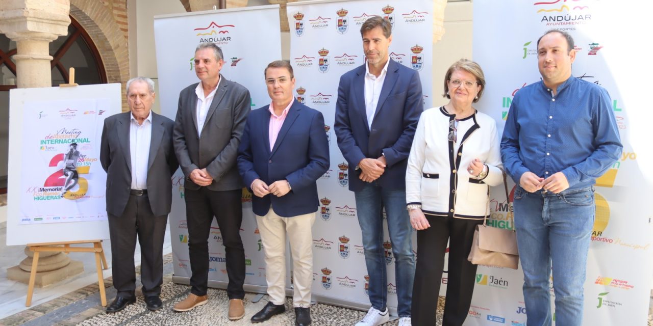 Andújar acogerá el 26 de mayo el Meeting de Atletismo “Jaén Paraíso Interior”, que cumple su vigésimo quinta edición